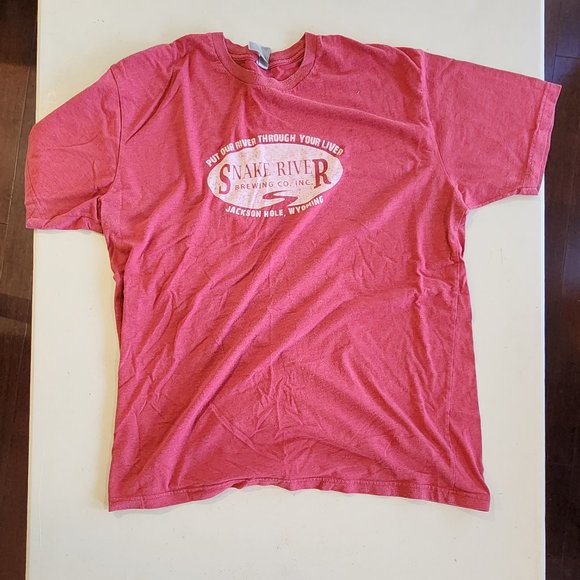 Next Level Snake River Brewing Company Jackson Hole Wyoming Tshirt - Picture 1 of 3